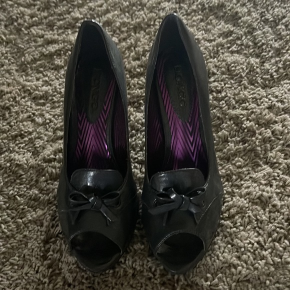 Bongo Platinum open toe heels - Picture 2 of 3